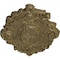 Ekena Millwork Kinsley Flowing Leaf Ceiling Medallion, 30 3/8"W x 20 3/4"H x 1"P, Mississippi Mud Crackle CM30KIMMC - alternate 3